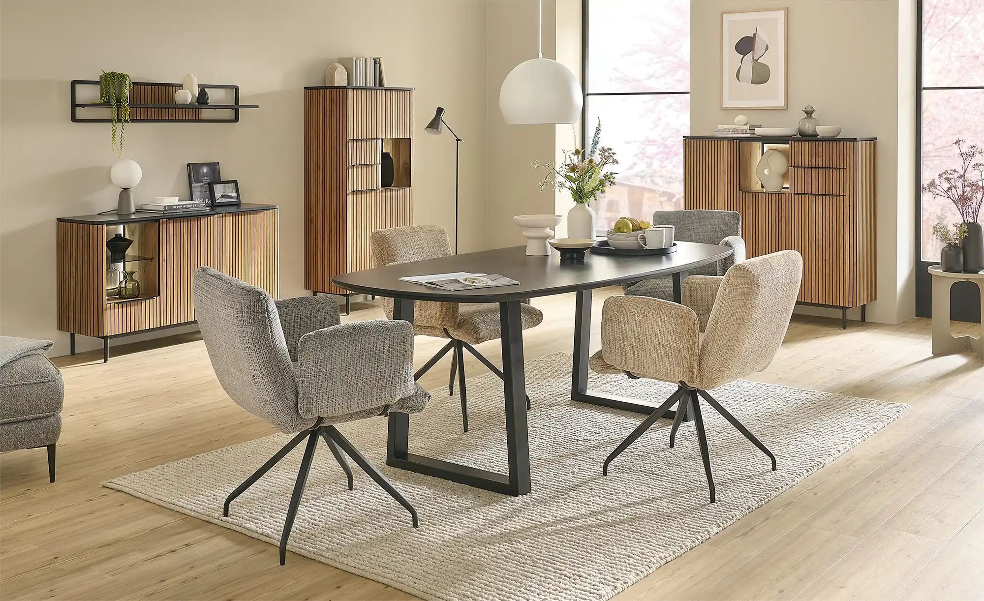 Wandregal  Amsterdam ¦ schwarz ¦ Maße (cm): B: 120 H: 25 T: 25.0 Regale > W günstig online kaufen