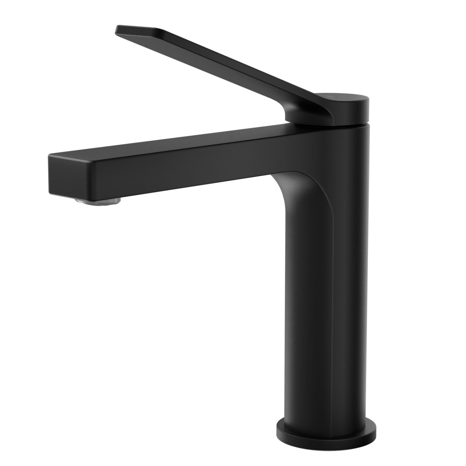 Emke Wasserhahn Waschbeckenarmaturen 195 x 173 x 46 mm Schwarz Matt Mischba günstig online kaufen