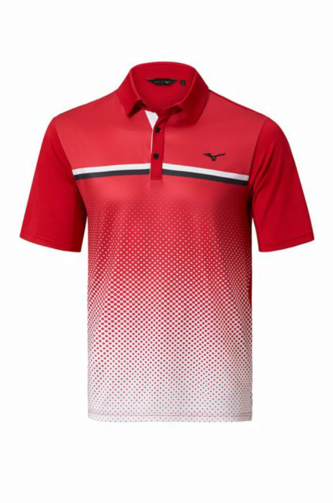 Mizuno Poloshirt Mizuno Golf Polo Move Tech Quick Dry Gradient Rot Herren U günstig online kaufen