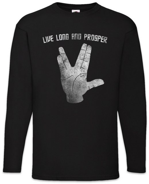 Urban Backwoods Langarmshirt Live Long And Prosper II Langarm T-Shirt Starf günstig online kaufen