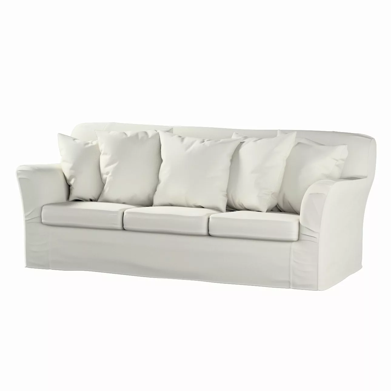 Bezug für Tomelilla 3-Sitzer Sofa nicht ausklappbar, hellgrau, Sofahusse, T günstig online kaufen