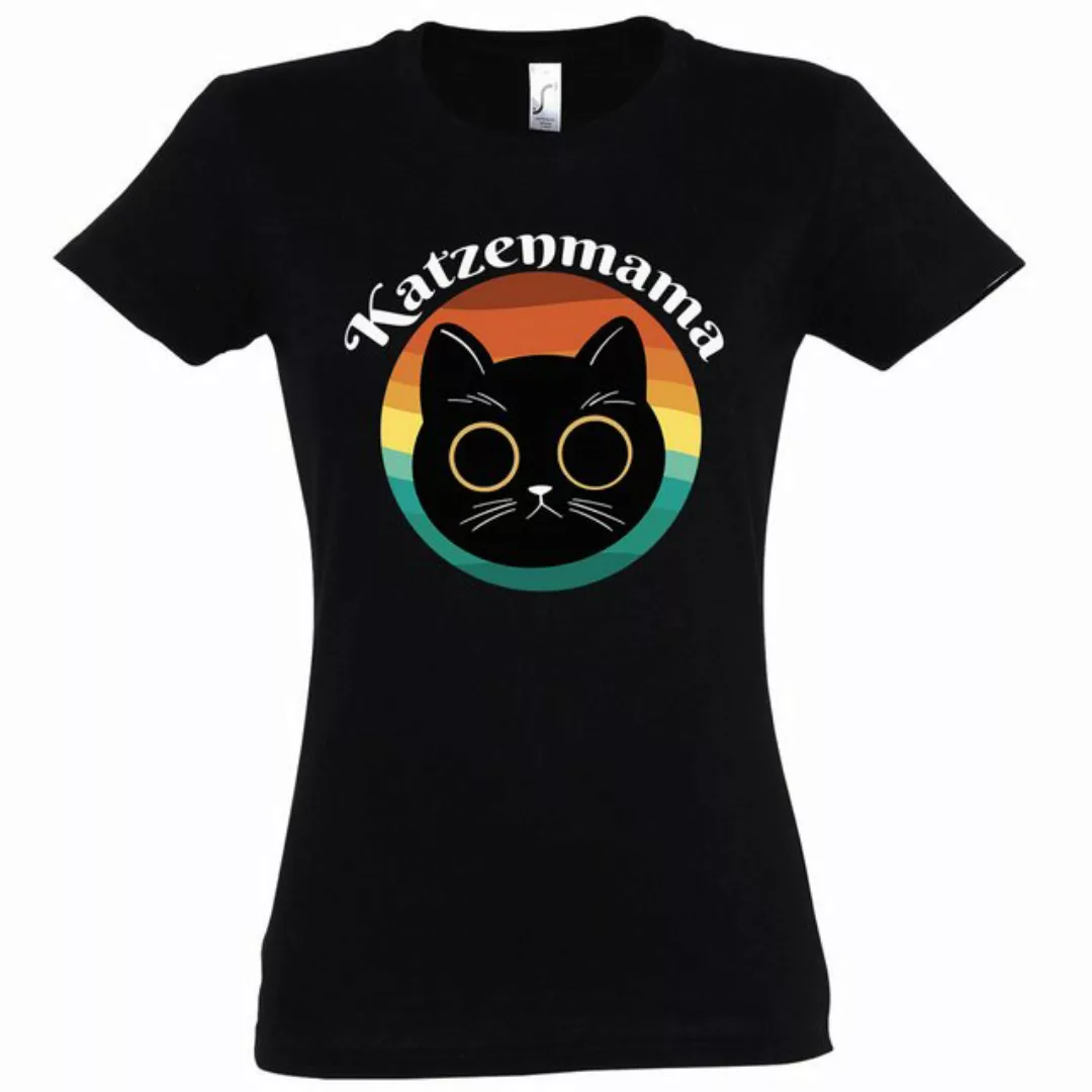 Youth Designz Print-Shirt Katzenmama Damen T-Shirt mit modischem Frontprint günstig online kaufen