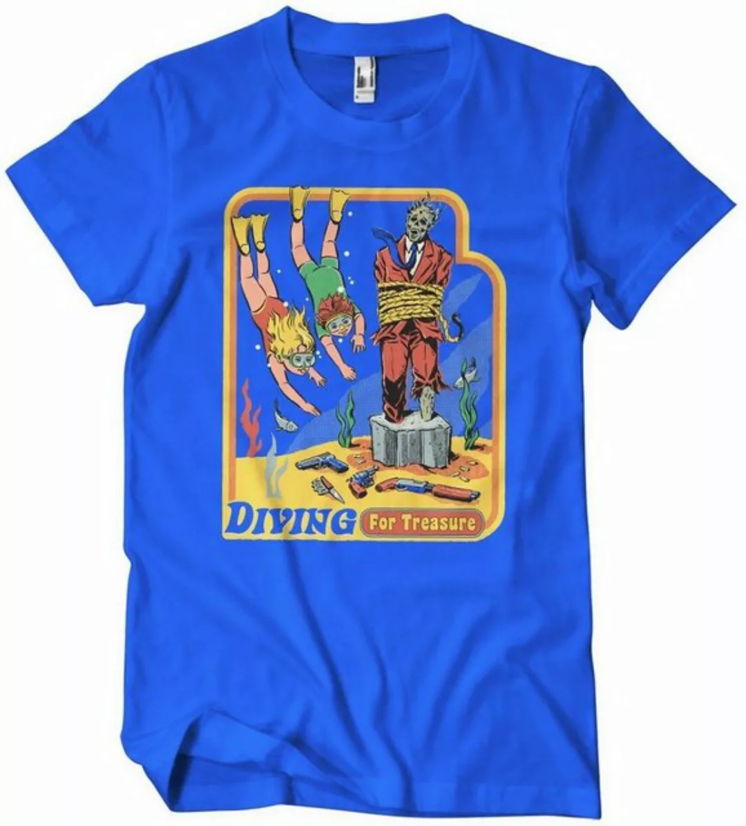 Steven Rhodes T-Shirt Diving For Treasure T-Shirt günstig online kaufen