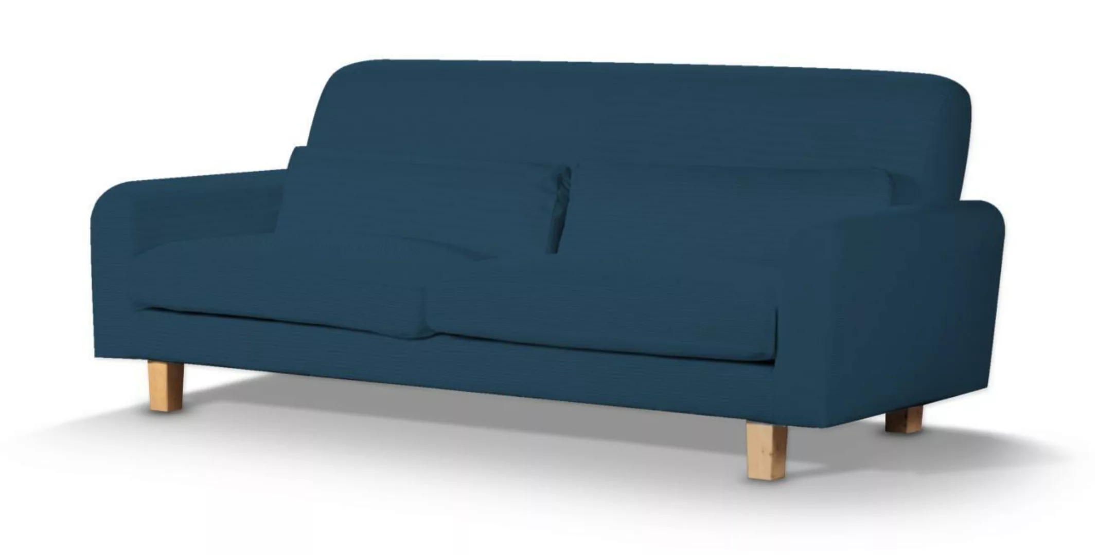 Bezug für Sofa Nikkala, marinenblau , Nikkala Sofabezug kurz, Cotton Panama günstig online kaufen