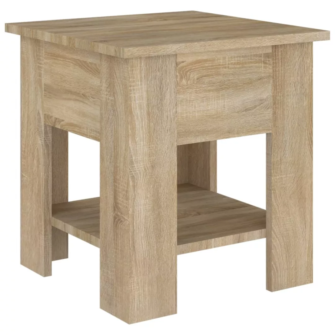 Vidaxl Couchtisch Sonoma-eiche 40x40x42 Cm Holzwerkstoff günstig online kaufen