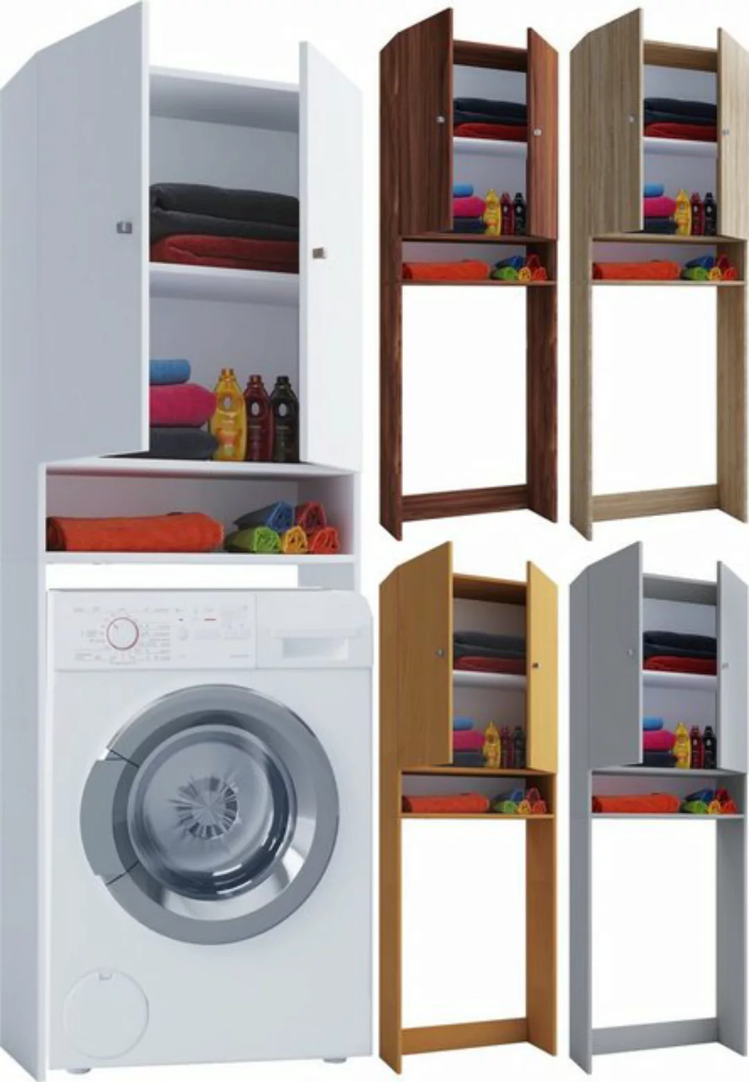 VCM Waschmaschinenumbauschrank Überbauschrank Waschmaschine Überbau Schrank günstig online kaufen