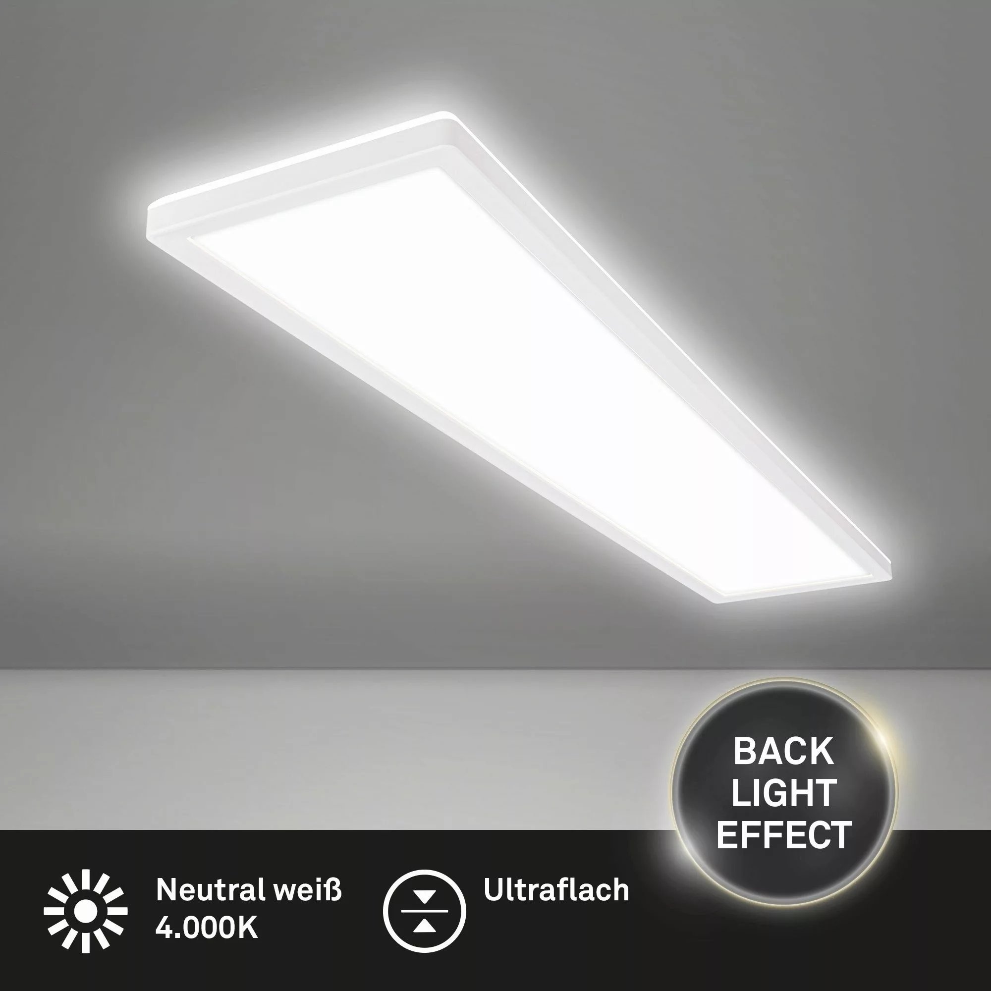 Briloner Leuchten LED Deckenleuchte Deckenlampe Panel günstig online kaufen