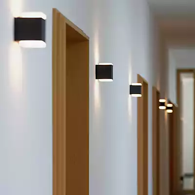 Bega 50064 - Wandleuchte LED, palladium - 3.000 K günstig online kaufen