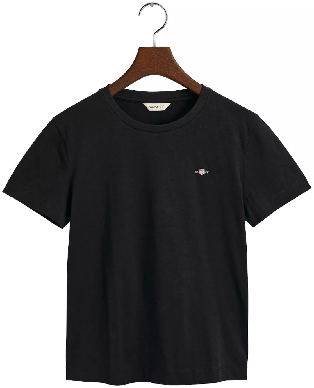 Gant T-Shirt REG SHIELD KA T-SHIRT mit einer kleinen aufgestickten Wappen-G günstig online kaufen
