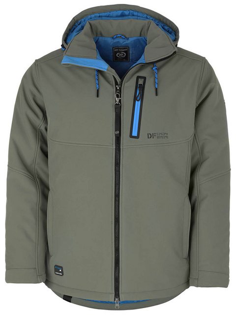 Dry Fashion Softshelljacke Herren Outdoor-Jacke Gotland mit Fleece-Innenfut günstig online kaufen