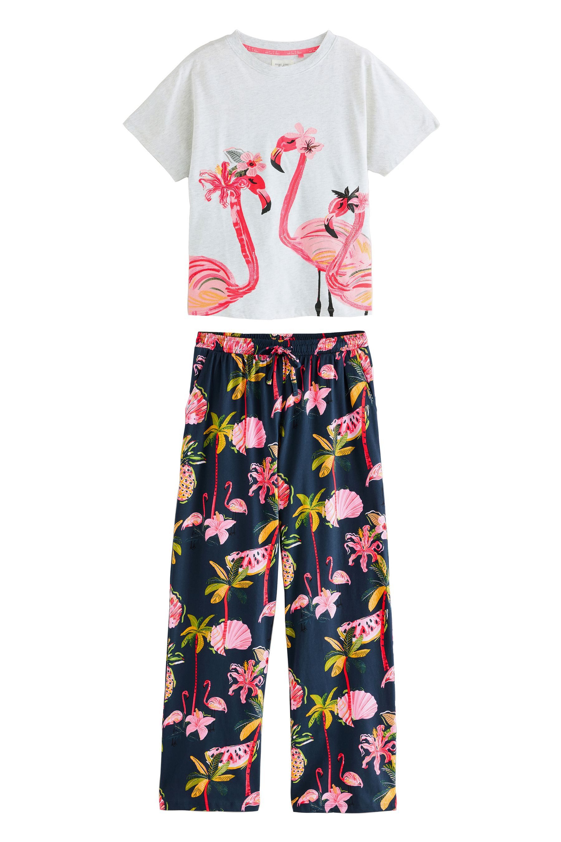 Next Pyjama Kurzärmeliger Jersey-Pyjama, Kurzgröße (2 günstig online kaufen
