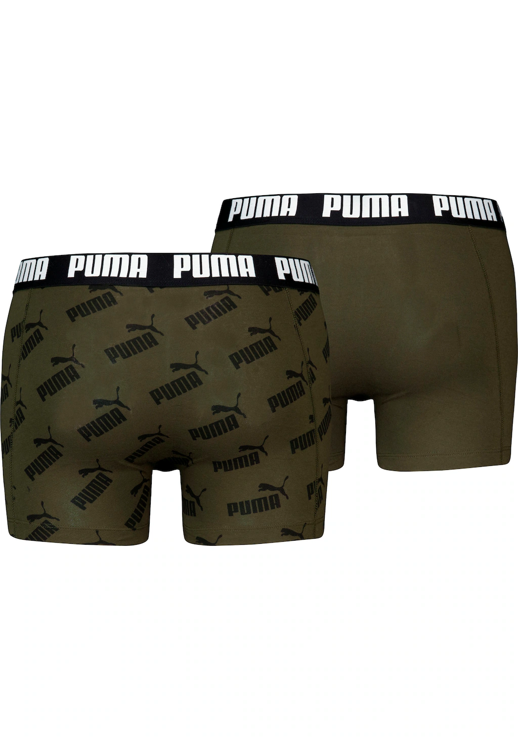 PUMA Boxershorts "MEN AOP BOXER", (2er Pack), mit All-Over Print günstig online kaufen