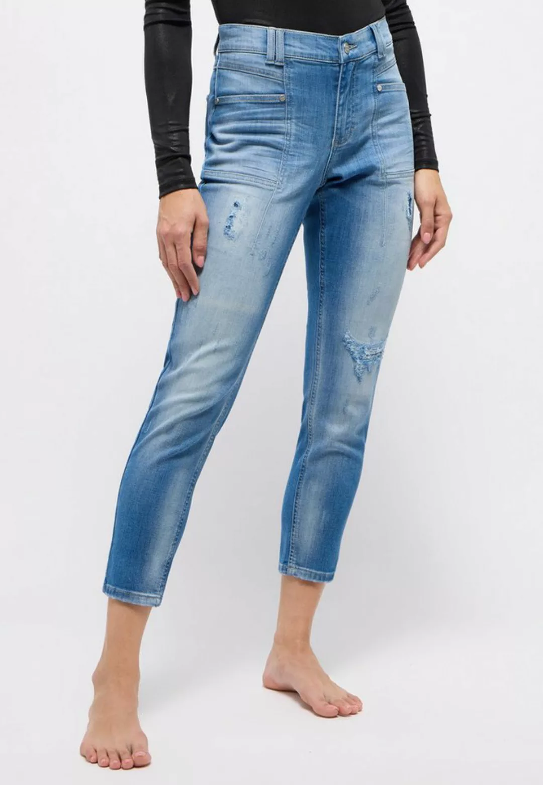 ANGELS 5-Pocket-Jeans Destroyed-Jeans Ornella Pocket günstig online kaufen