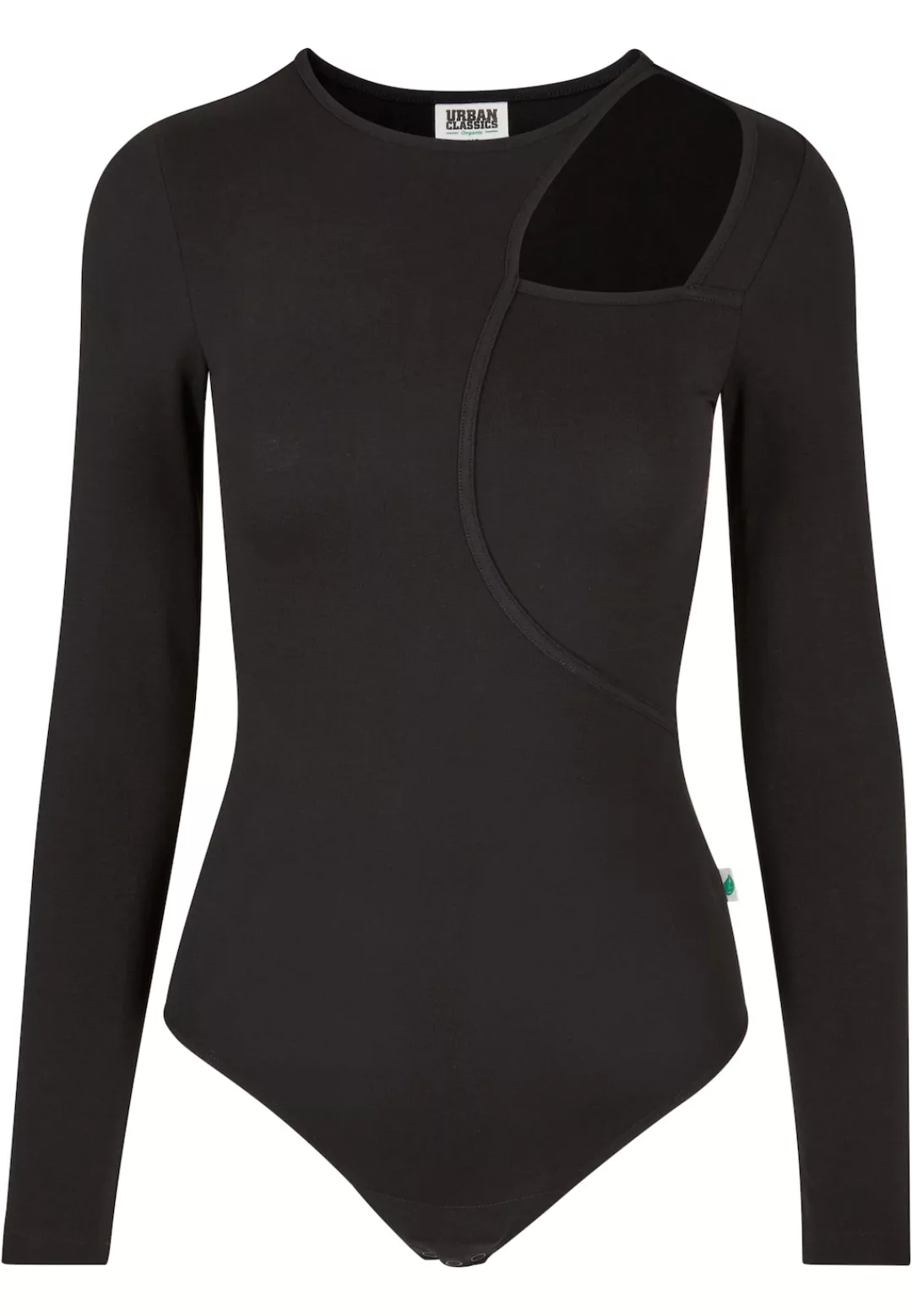 URBAN CLASSICS Longsleeve "Urban Classics Damen Ladies Organic Cut Out Long günstig online kaufen