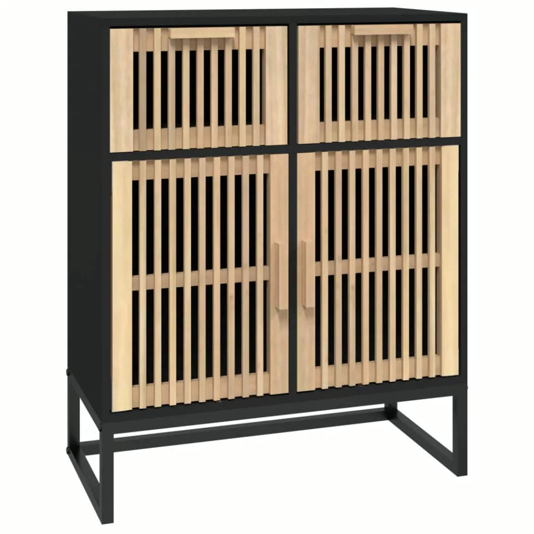 Vidaxl Sideboard Schwarz 60x30x75 Cm Holzwerkstoff günstig online kaufen