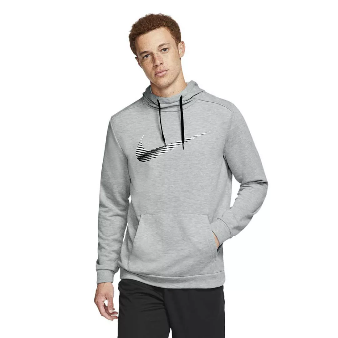 Nike Dri-fit Swoosh Kapuzenpullover XL Dark Grey Heather günstig online kaufen