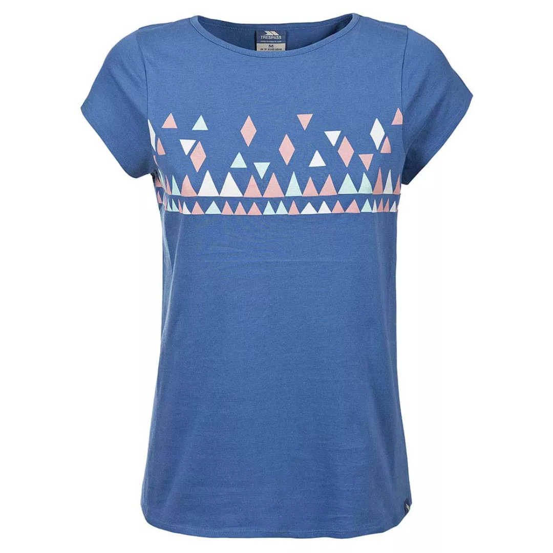 Trespass Blocker Kurzärmeliges T-shirt XS Bright Blue günstig online kaufen