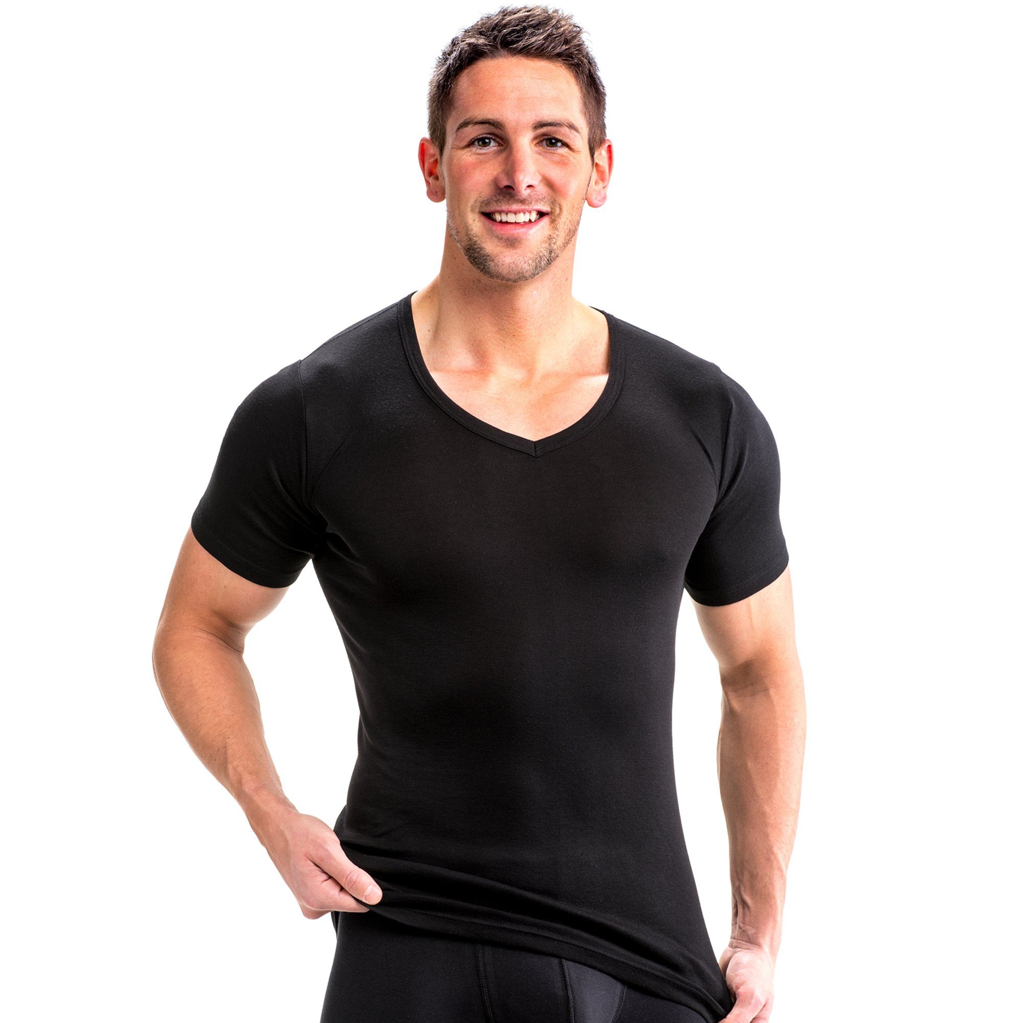 HERMKO Unterziehshirt 16488 2er Pack Herren günstig online kaufen