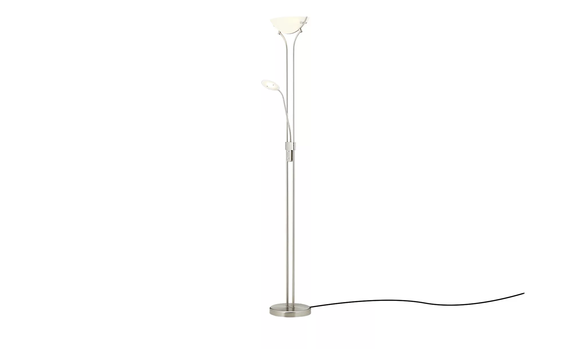 KHG LED Fluter 2-flammig - silber - 181 cm - Sconto günstig online kaufen