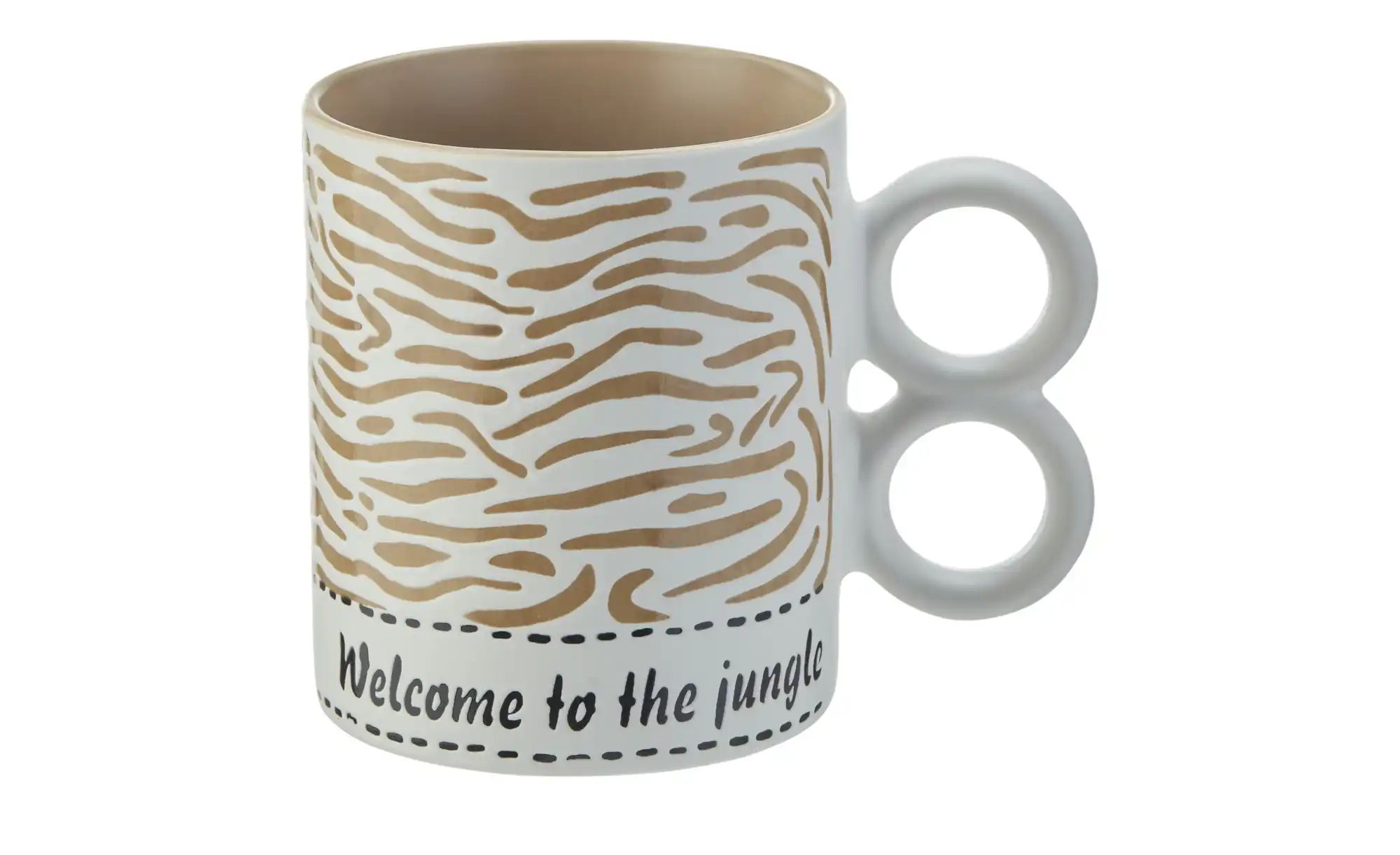 Peill+Putzler Kaffeebecher  Wildnis ¦ braun ¦ Porzellan ¦ Maße (cm): H: 9,5 günstig online kaufen