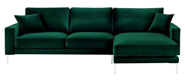 JVmoebel Ecksofa, Loft Sofa Luxus Eckcouch Möbel Eckgarnitur Samt Couchen günstig online kaufen