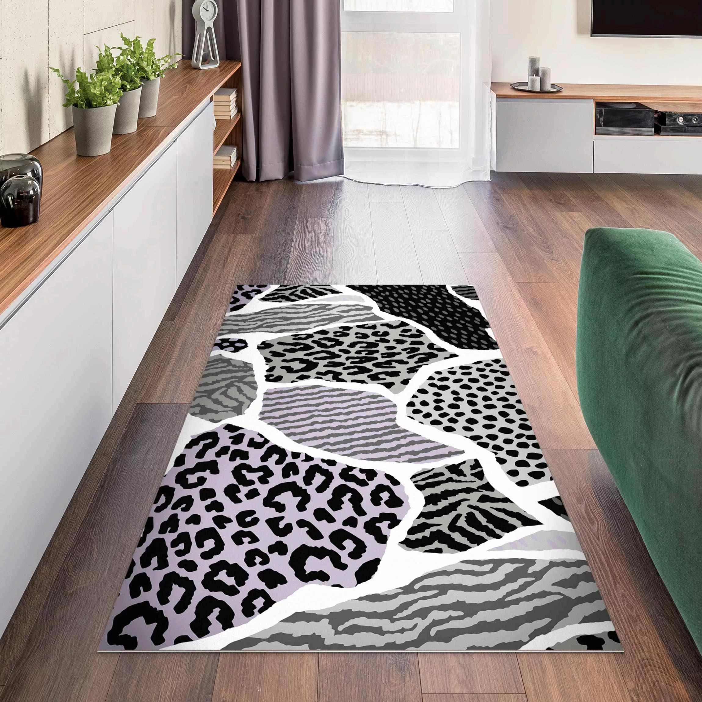 Vinyl-Teppich Animalprint Zebra Tiger Leopard Europa günstig online kaufen