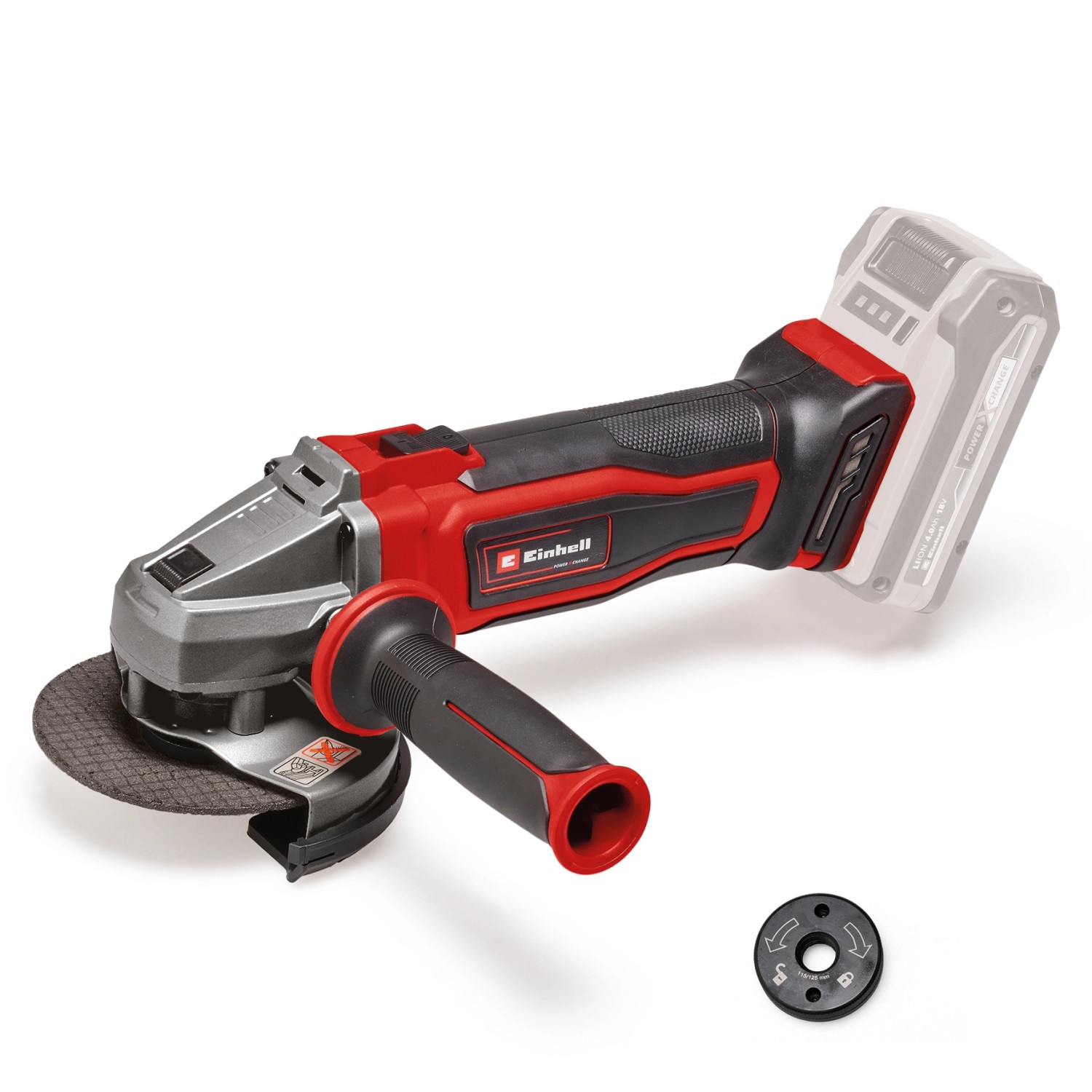 Einhell Akku-Winkelschleifer Power X-Change TE-AG 18/115 günstig online kaufen