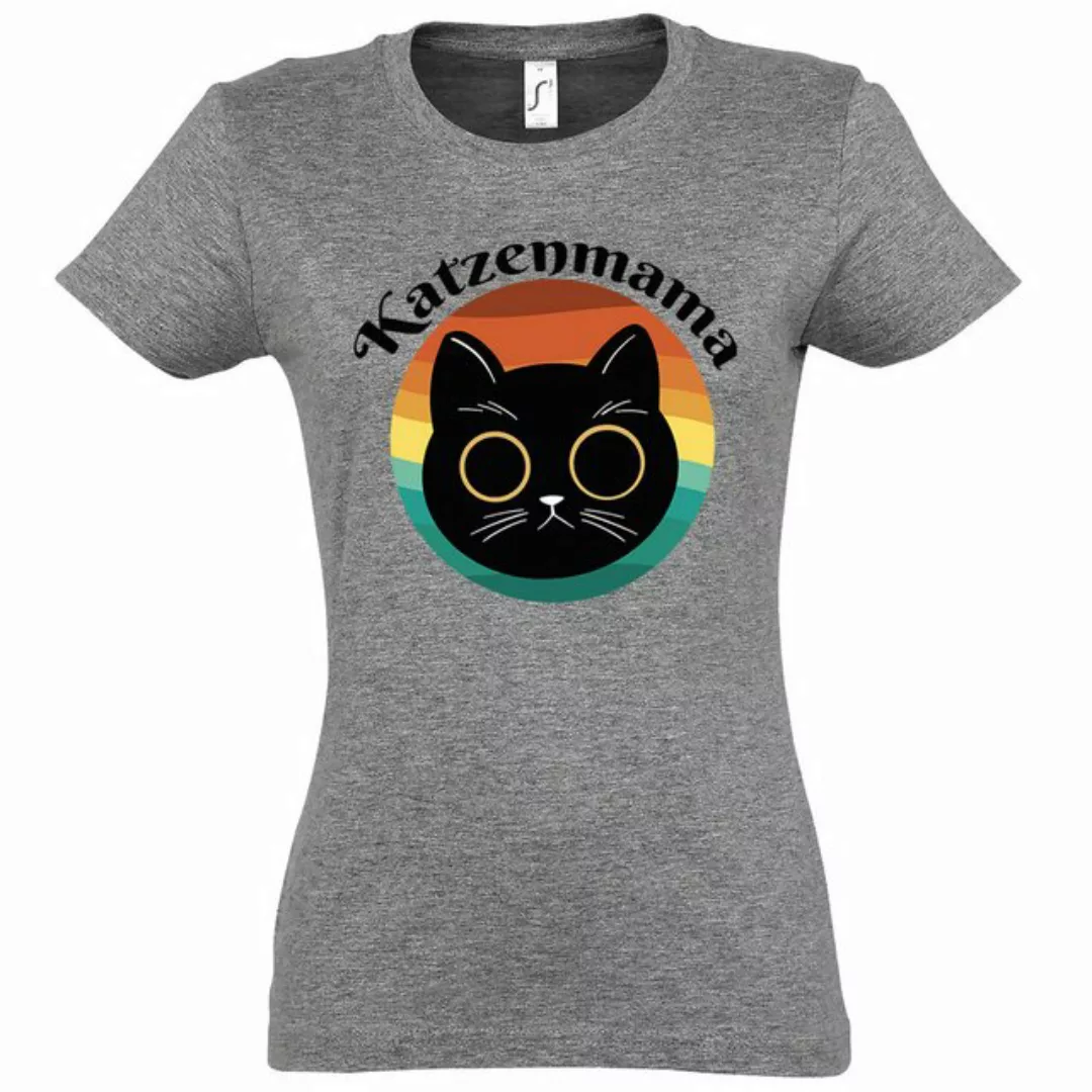 Youth Designz Print-Shirt Katzenmama Damen T-Shirt mit modischem Frontprint günstig online kaufen