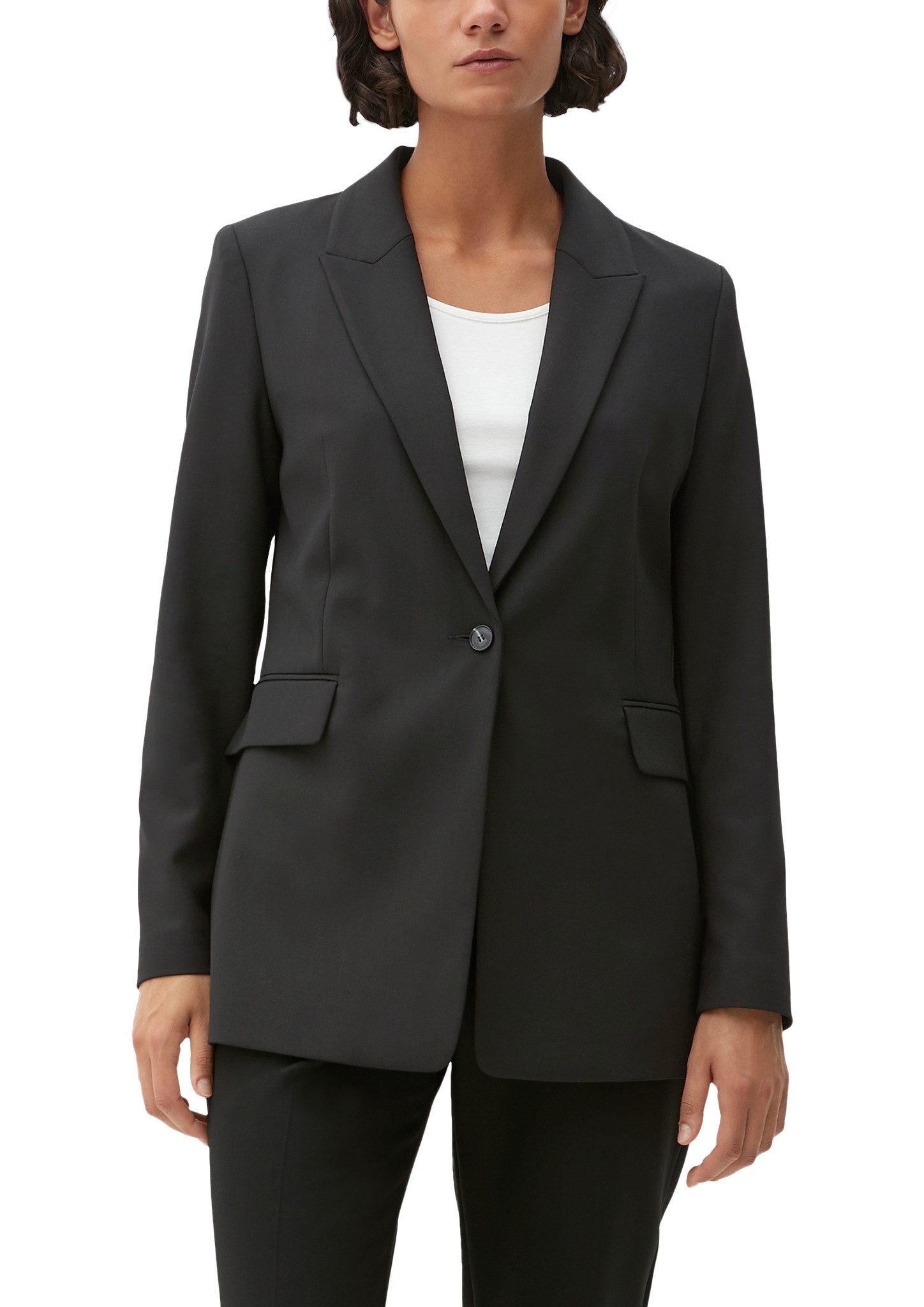 s.Oliver BLACK LABEL Longblazer mit extravaganten günstig online kaufen