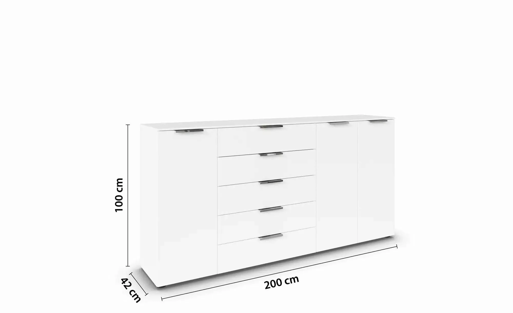 rauch Schubkastenkommode "Flipp Sideboard Kommode Wäscheschrank Bestseller" günstig online kaufen