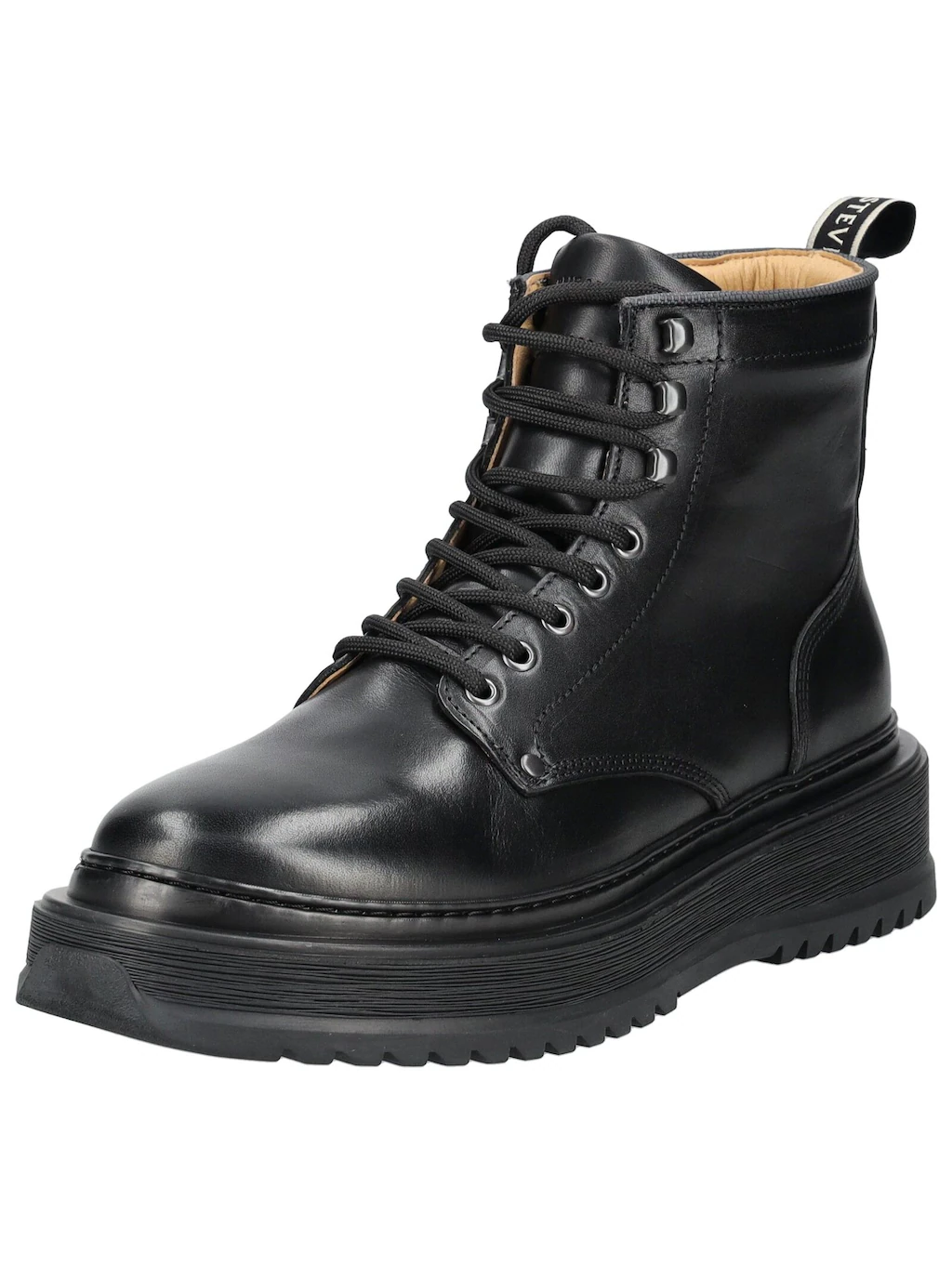 Sneaky Steve Schnürstiefelette "Sneaky Steve Stiefelette Leder" günstig online kaufen