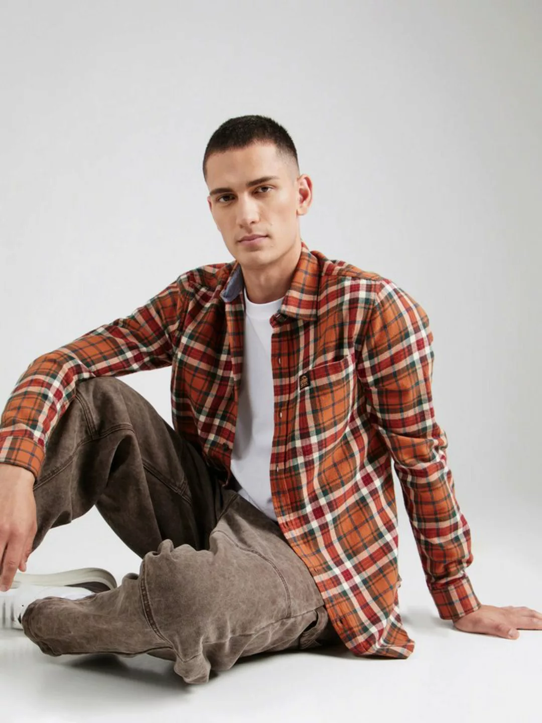 Superdry Langarmhemd Organic Cotton Lumberjack Check Shirt günstig online kaufen