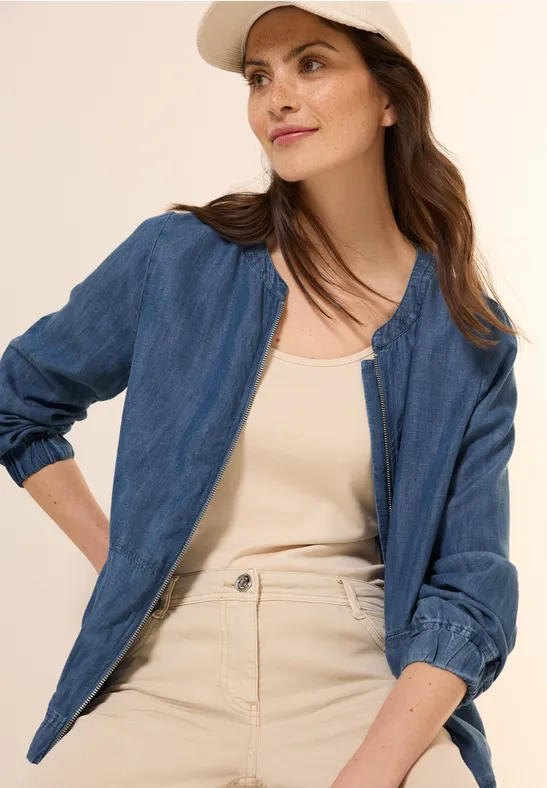 Leichte Lyocell Jacke günstig online kaufen
