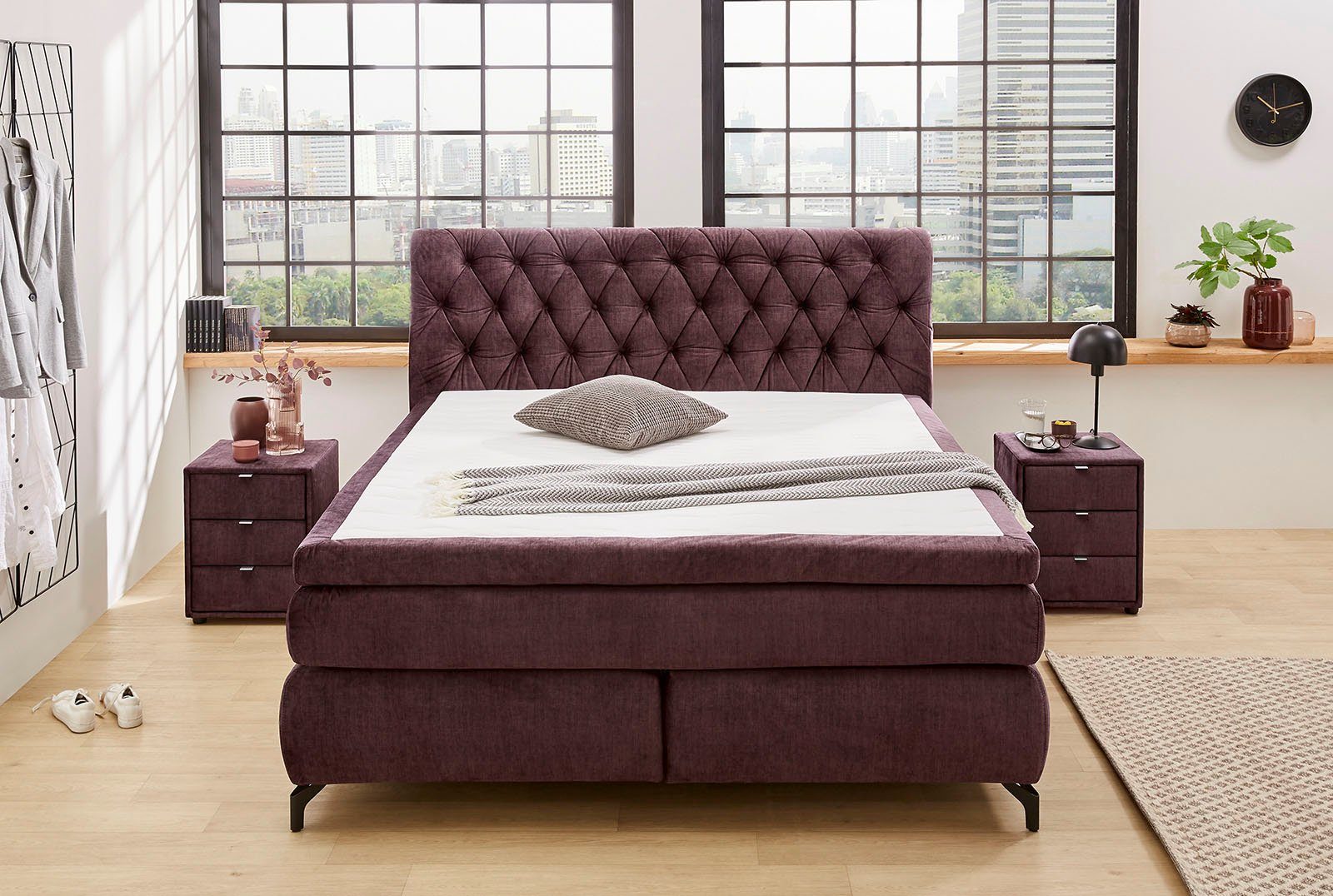 Jockenhöfer Gruppe Boxspringbett Scarlett mit einer günstig online kaufen