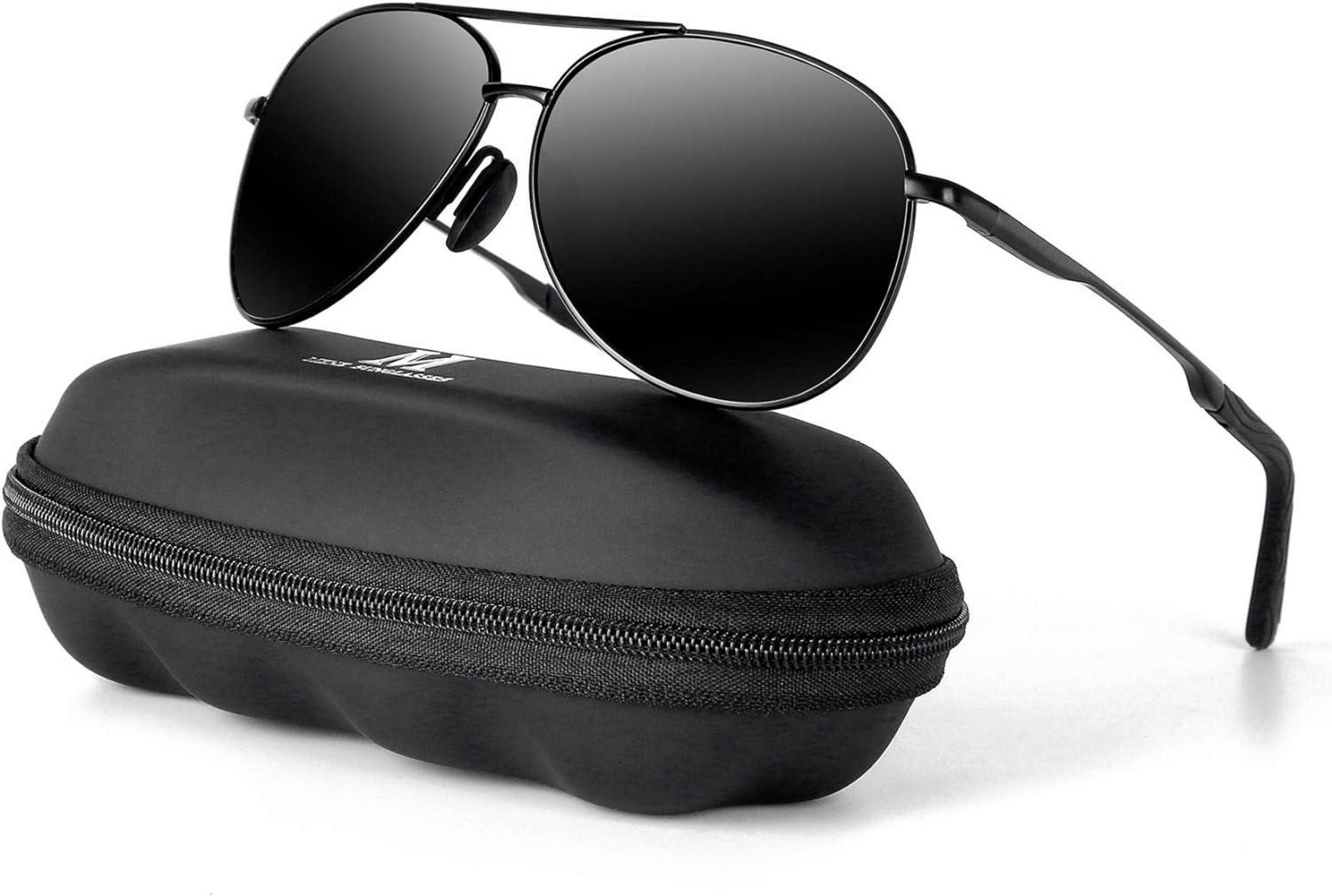 LuxusKollektion Sonnenbrille Sonnenbrille Herren Polarisiert Schwarz günstig online kaufen
