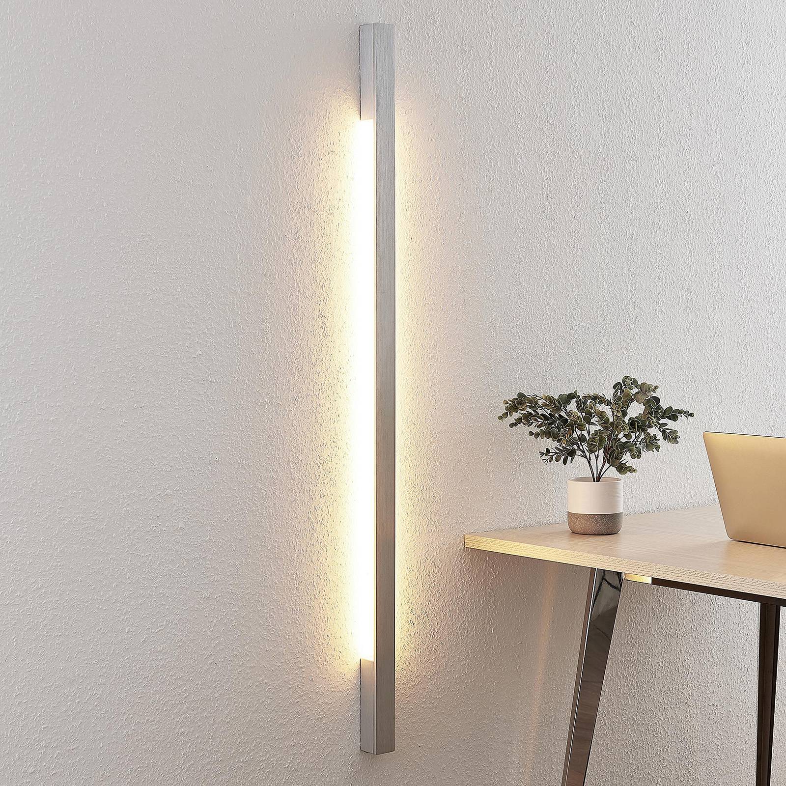 Arcchio Ivano LED-Wandleuchte, 130 cm, alu günstig online kaufen
