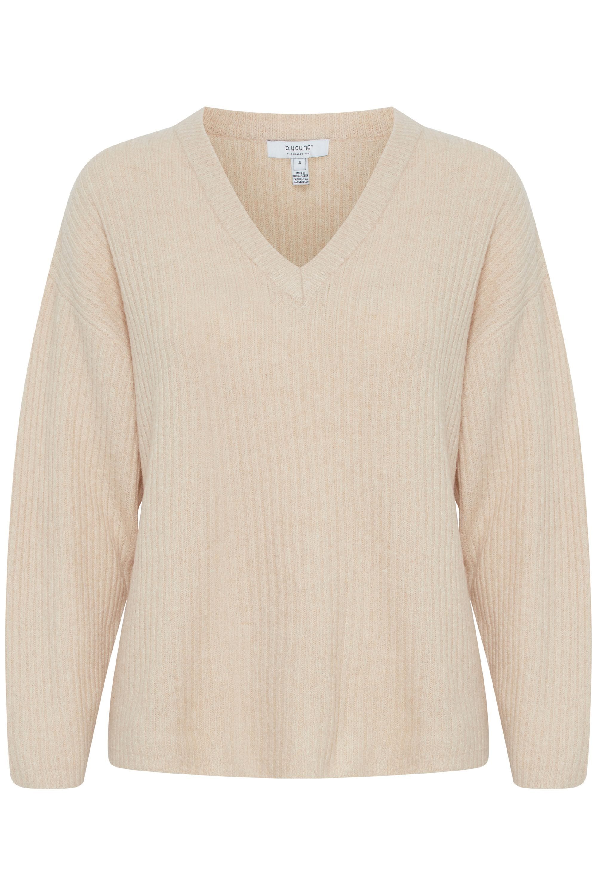 b.young Strickpullover BYONEMA VNECK JUMPER - 20813897 günstig online kaufen