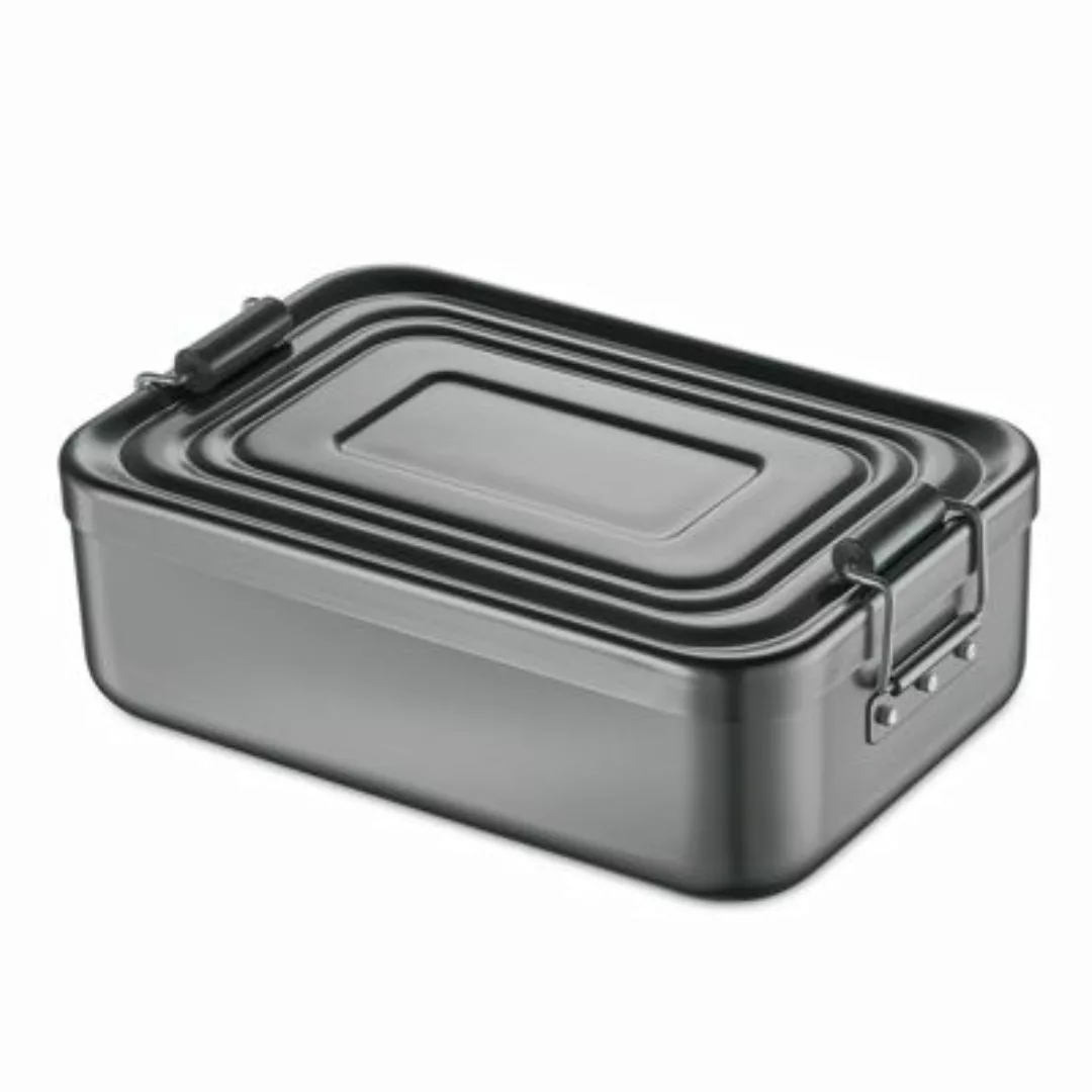 Neuetischkultur Lunchbox Aluminium Klein anthrazit günstig online kaufen