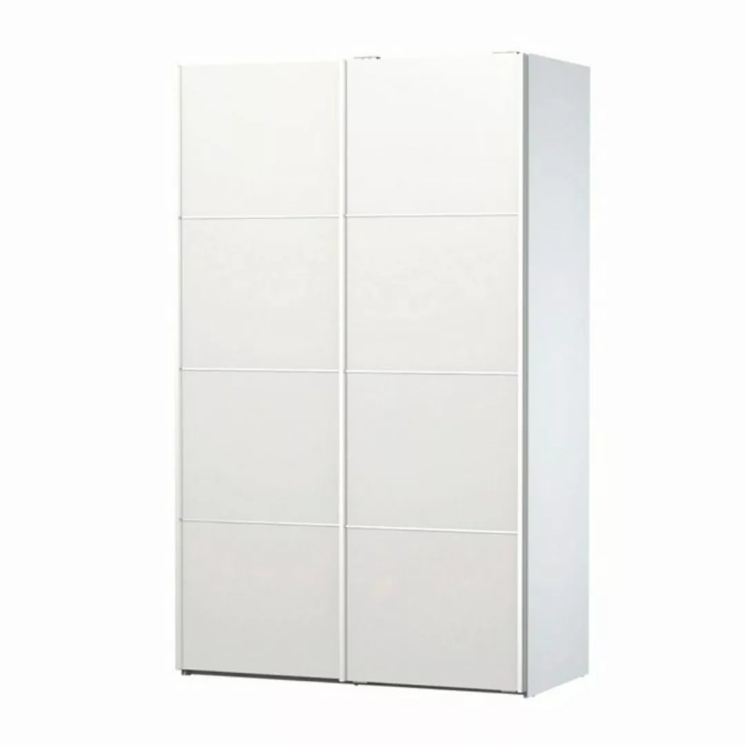 ebuy24 Kleiderschrank Veto Kleiderschrank 2 Türen breite 122 cm, weiss. günstig online kaufen