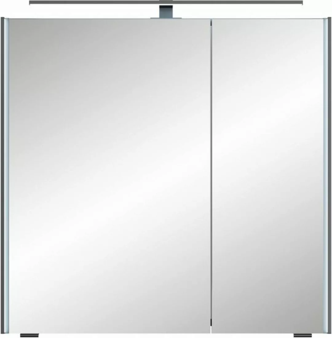 Saphir Spiegelschrank Serie 7045 Badezimmer-Spiegelschrank inkl. LED-Beleuc günstig online kaufen