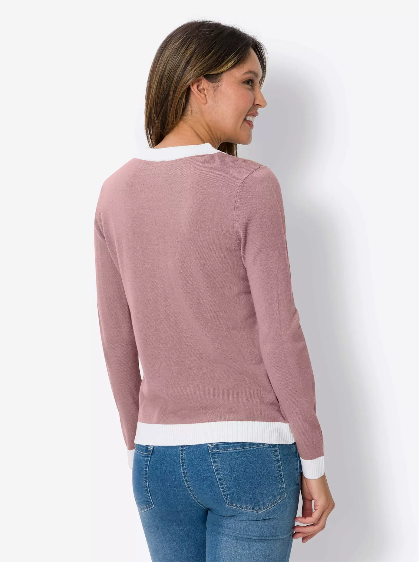 Classic Basics V-Ausschnitt-Pullover "Pullover" günstig online kaufen