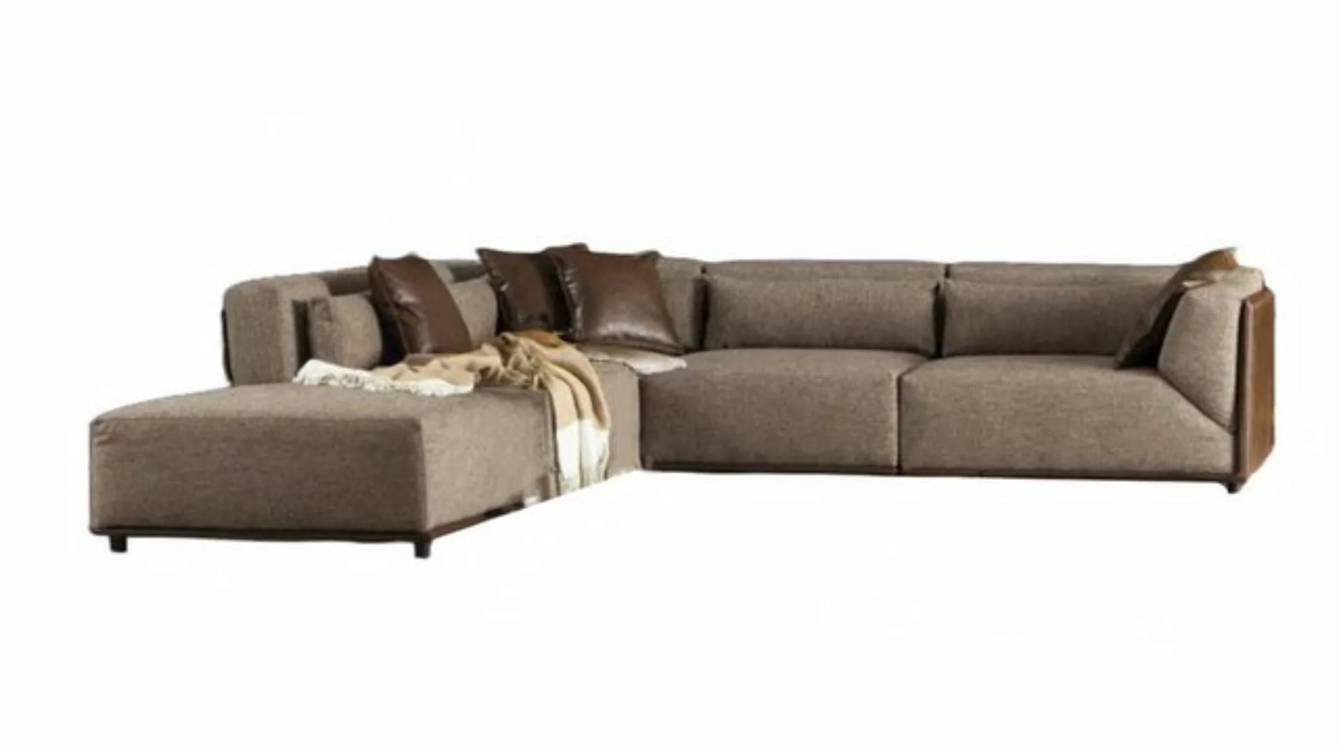 Xlmoebel Ecksofa Sofa Polstermöbel Eckgarnitur Stoffsofa für Wohnlandschaft günstig online kaufen