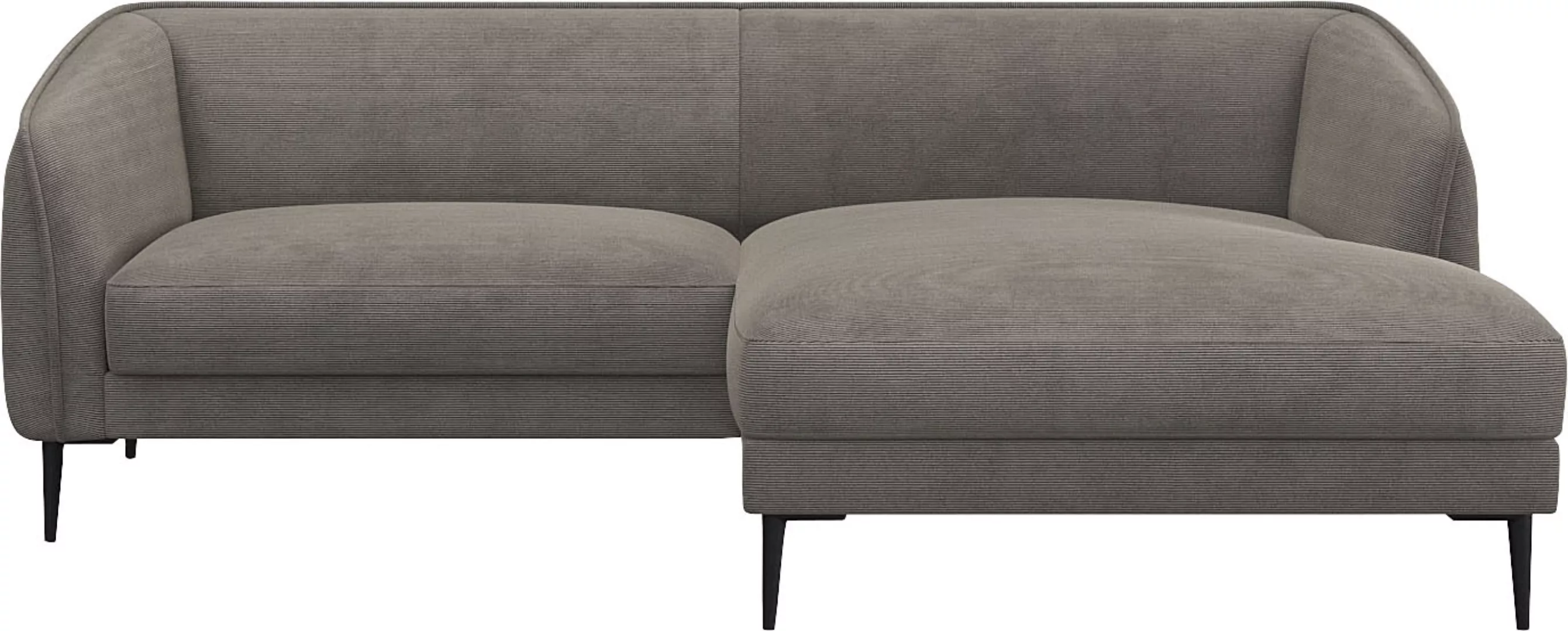 FLEXLUX Ecksofa »Belle Designsofa, L-Form, B/T 218/149 cm«, Skandinavisches günstig online kaufen