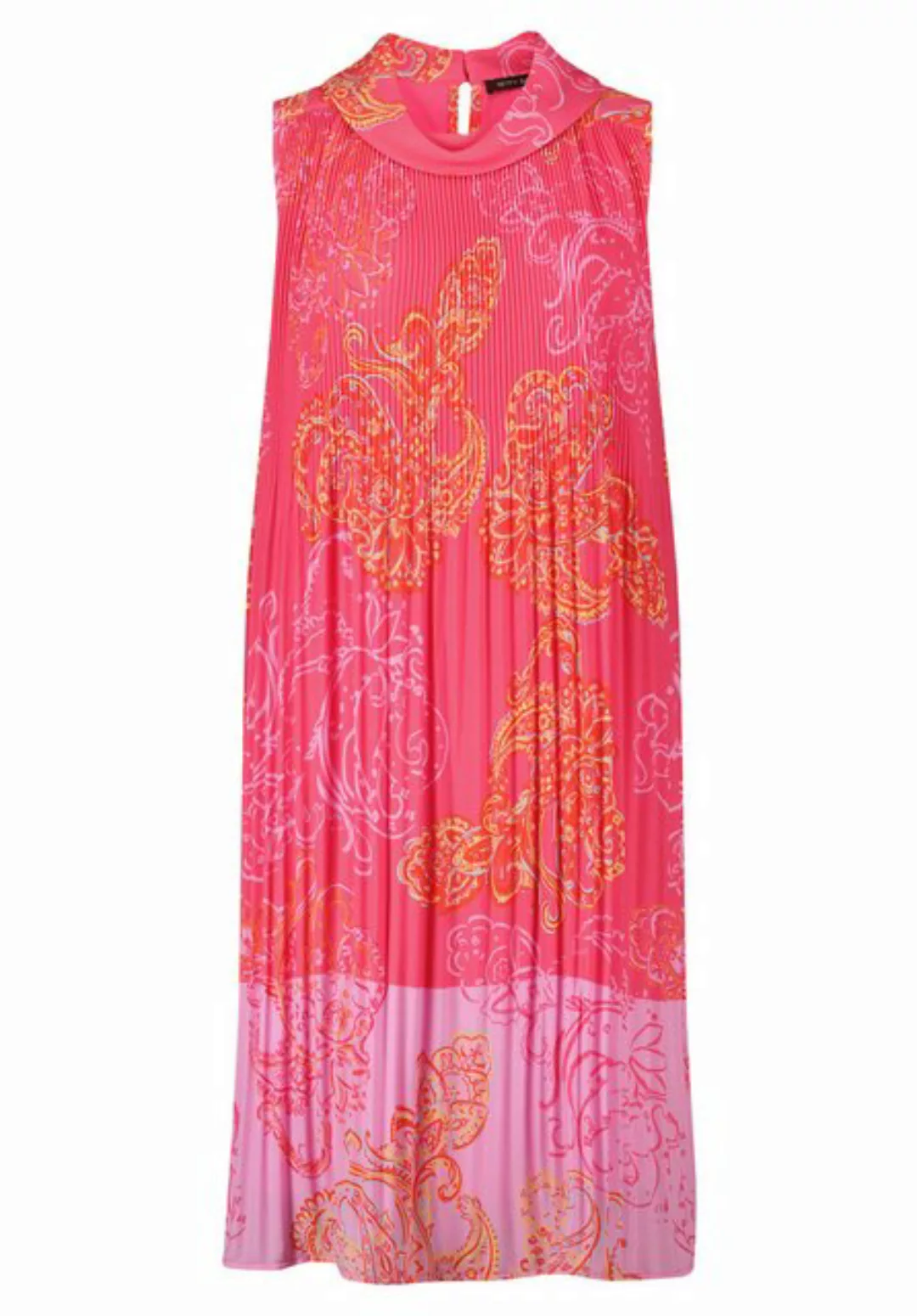 Betty Barclay Sommerkleid Kleid Kurz Polyester, Pink/Rosé günstig online kaufen