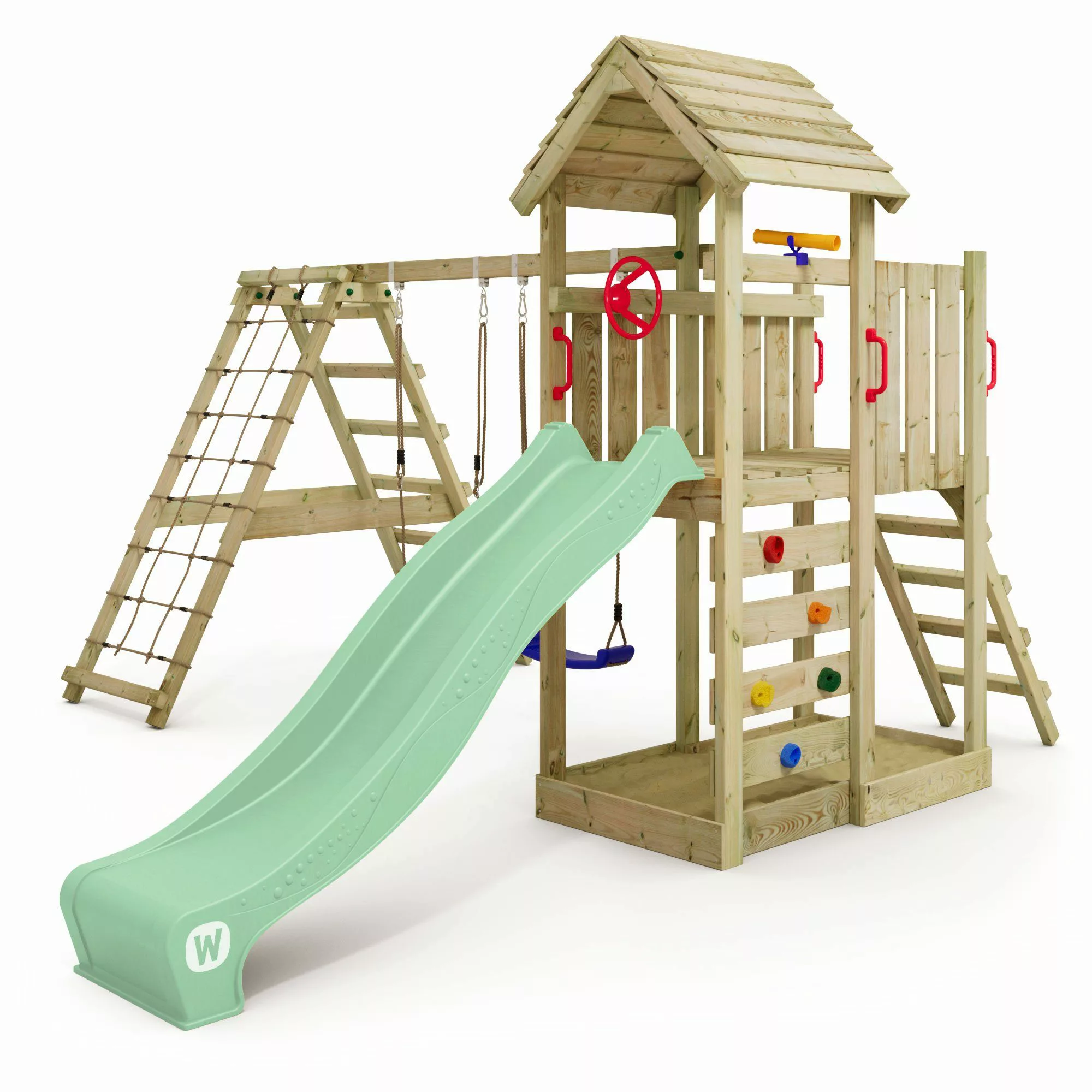 Wickey Spielturm RocketFlyer – Klettergerüst mit günstig online kaufen