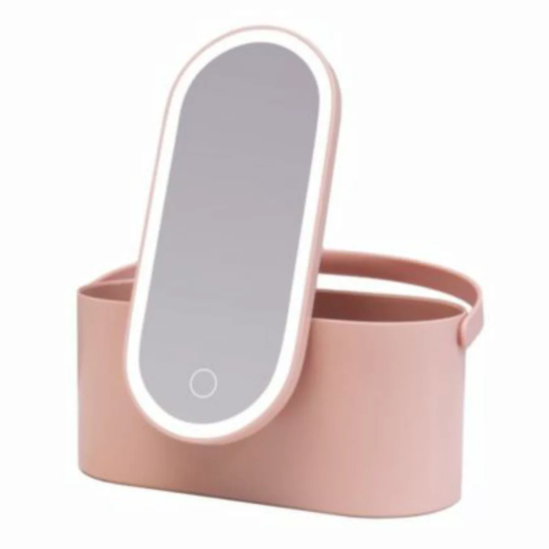 AILORIA MAGNIFIQUE Beautycase mit dimmbarem LED-Spiegel (USB) rosa günstig online kaufen