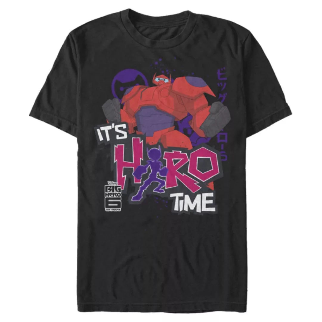 Disney - Baymax - Hiro & Baymax Hero Time Baymax - Männer T-Shirt günstig online kaufen