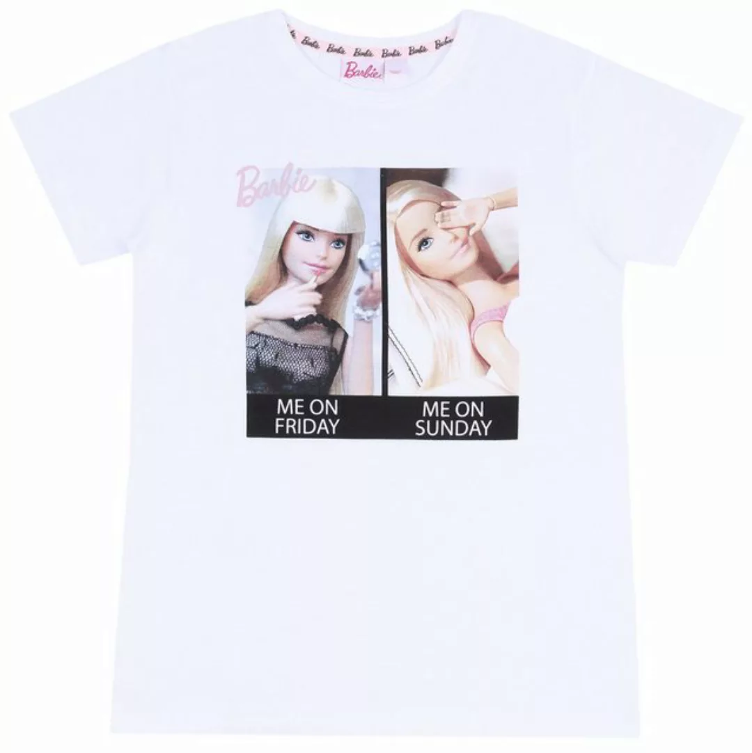 Sarcia.eu Kurzarmbluse Weißes T-Shirt Barbie XXS günstig online kaufen
