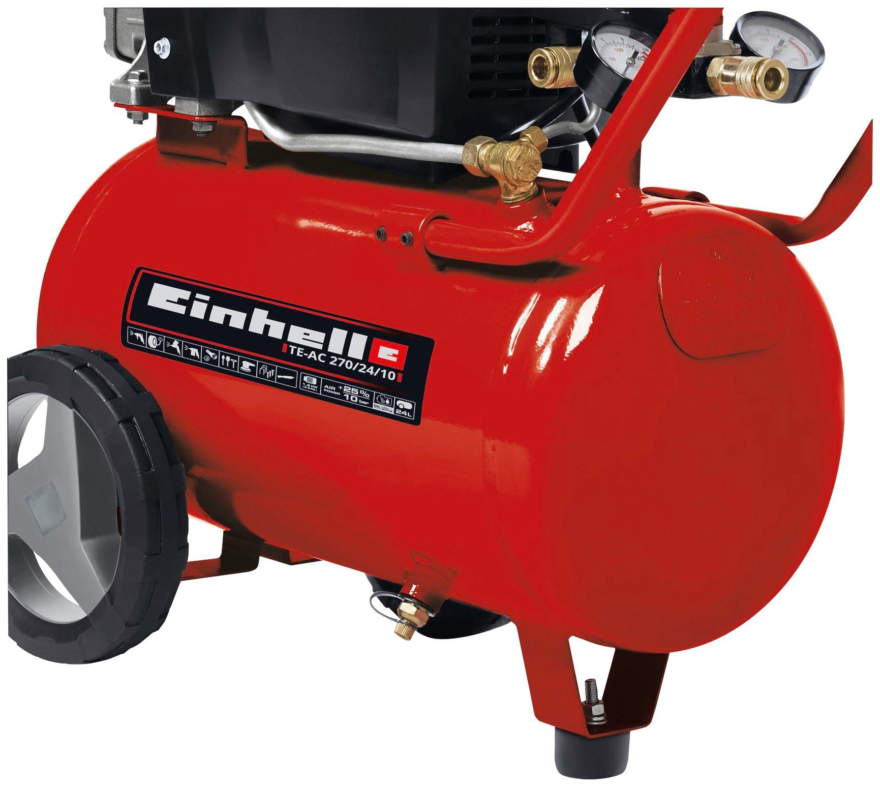 Einhell Luftkompressor 24 L Te-ac 270/24/10 günstig online kaufen