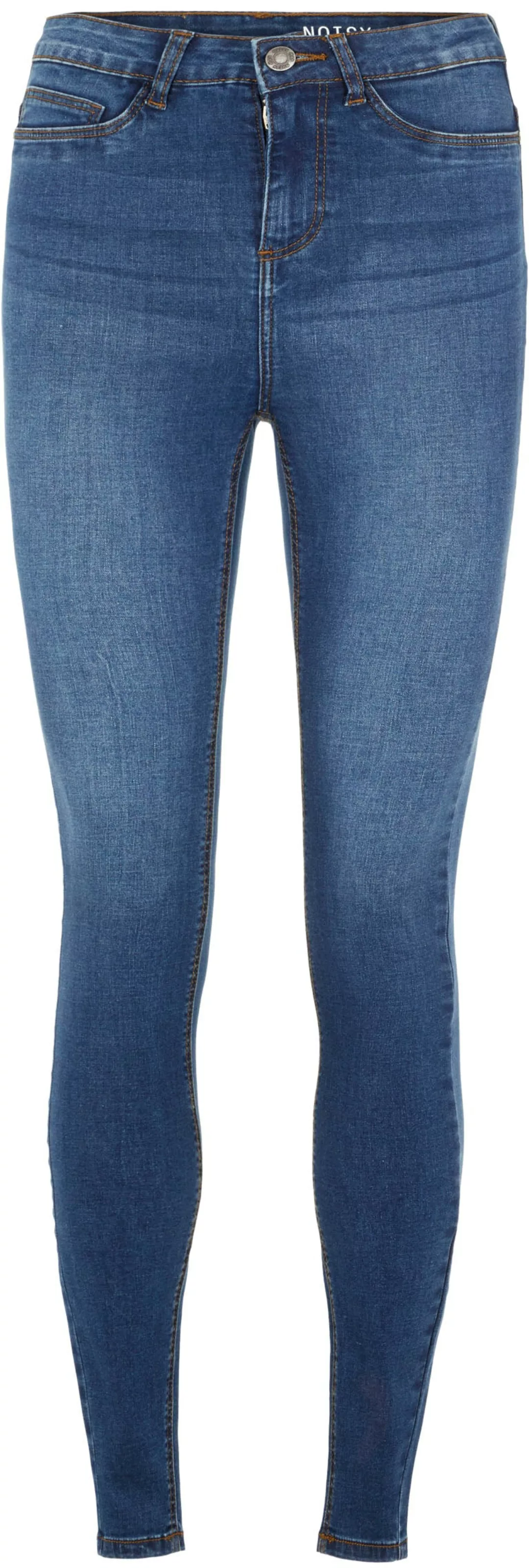 Noisy may Skinny-fit-Jeans NMCALLIE HW SKINNY BLUE JEANS NOOS günstig online kaufen